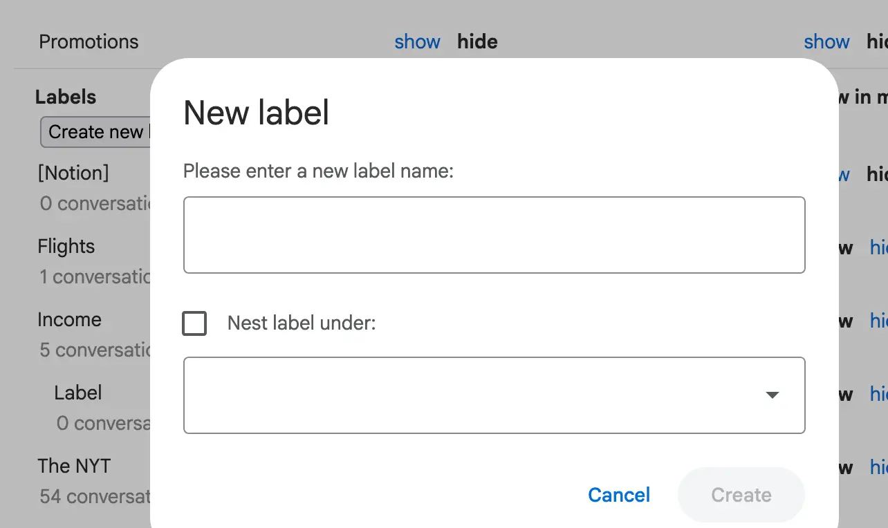 Source: Gmail screenshot
