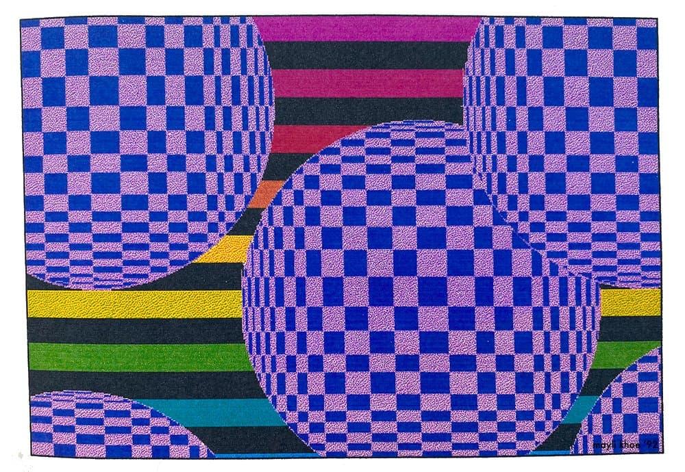 Some of May-Li’s first digital art, 1992. Image from May-Li Khoe.